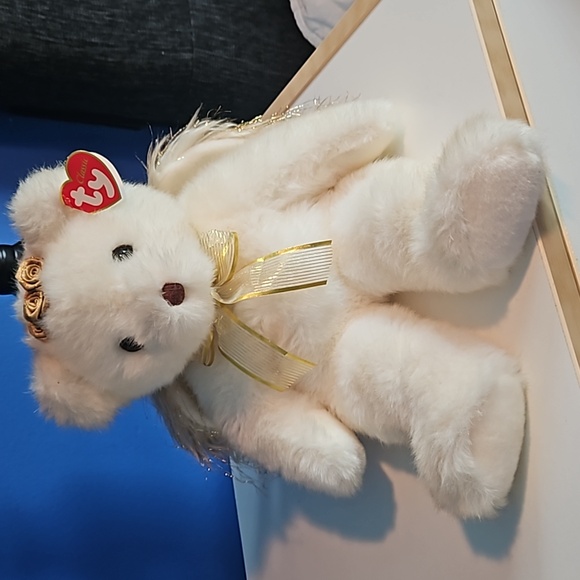 TY Classic Angel Bear "Divine" - Picture 7 of 10